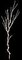 A-121490 52 inches Plastic Glittered Twig