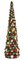 Earthflora's 10 Foot Multi-ball Cone Tree - Red, Green, Silver, Gold, Mixed