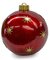Earthflora's 24 Inch Ball Ornament Decor - Red / Gold