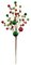 Earthflora's 24 Inch Glittered Mixed Berry Spray - 3 Colors