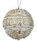 Earthflora's 4 Inch Antique Gold Ball Ornament