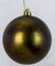 Earthflora's 6 Inch Matte Antique Dark Green Ball Ornament