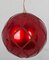 Earthflora's 6 Inch Pearl Gloss UV Grid Ornament With Glitter In Red, Green, Gold, Silver