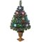 3 feet 18 inches wide Fiber Optic Evergreen Artificial Christmas Tree