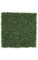 20 inches Plastic Polyblend UV  Outdoor Boxwood Mat - 1 inches Height - Traditional Leaf - Tutone Green
