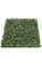 20 inches UV Outdoor Polyblend Boxwood Mat - 3 inches Height - Traditional Leaf - Tutone Green