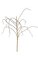 58 inches Plastic Salix Branch - 13 inches Stem - Brown