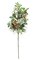 43" Frosted Apple Branch - 132 Leaves - 5 Apples - Red