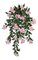 30" Outdoor Impatiens Bush - 16 Pink Flowers Clusters - 4" Stem