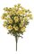 23" Daisy Bush - 194 Leaves - 69 Flowers - Yellow - Bare Stem