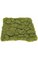 14" Lumpy Moss Mat - Green with Brown Back