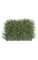10 inches Plastic Needle Pine Mat - Tutone Green - FIRE RETARDANT
