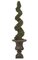 4' Plastic Outdoor  Cedar Spiral Topiary - 1,130 Leaves - Green - Weighted Base