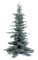 8 feet PVC Frasier Pine Christmas Tree - Natural Trunk - 1,770 Tips - Blue/Green - 60 inches Width - Metal Stand