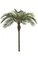 11' Coconut Palm - Synthetic Trunk - 10 Fronds - Green - Weighted Base