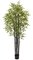 6' Black Bamboo Tree UV Resistant (Indoor/Outdoor)