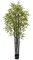 6' Black Bamboo Tree UV Resistant (Indoor/Outdoor)