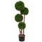 EF-5486 3' Outdoor Exotic UV Resistant Plastic Boxwood Ball Topiary