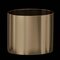 12 inches Brushed Bronze - 12.5 inches Outside Diameter - 12 inches Height