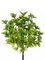 EF-070   Uv Outdoor 15" Plastic Bay Leaf Bush x8  Green(Price is for a pack of 12 pc)  