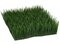 EF-0431 4"Hx12"Wx12"L Wheat Grass Mat  Green (Price is for a 2pc set)