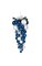 Multi-Ball Drop Ornament - Blue/Silver