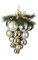 Multi-Ball Drop Ornament - Gold/Silver
