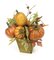 Pumpkin Arrangement in wood planter