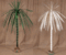 7' Canvas Umbrella Palm comes in Painted or Natural Colors