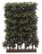 4 feet CUSTOM MADE Laurel Faux  Outdoor Hedge Middle Section 36 inches Long 24 inches Wide