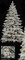 Pre-Lit 7.5 feet Medium Flocked Pagoda Fir Christmas Tree