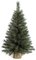 3 feet Pine Christmas Tree - 106 Green Tips - 19 inches Width - Brown Burlap Bag Base