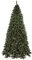 7.5 Tall Half Fir Christmas Tree - 820 Green Tips - 250 Clear LED Lights - 52 inches Width - Wire Stand**** Lays Flay Against Wall