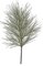C-0160 34" PVC Wispy Long Needle Pine Branch (Sold in a Set of 6pc)