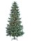 EF-Y7D790-GR 9'Hx60"D Cedar Tree x2476 w/Large Cones & 1100 Clear Lights & Switch on Metal Stand
