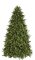 C-90178 7.5' Douglas Fir Christmas Tree Plastic/PVC Green Tips 750 Warm White 5mm LED Lights 57" Wide