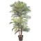 EF-2629 Artificial 6.5 feet Island Goldan Cane Palm Tree three Trunks