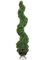 EF-825  5' Spiral Boxwood Topiary in Metal Stand Green Indoor/Outdoor (Price is for a 2 pc set)