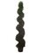EF-486  6' Rosemary Spiral Topiary in Plastic Pot Green Indoor/Outdoor