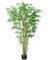 EF-1828   7 feet Twiggy Bamboo Tree natural bamboo trunks with 1,980 yellow/green leaves