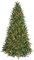 C-120804 7.5' Kennedy Fir Tree - Full Size - PVC/Plastic Tips - 550 Warm White LED Lights - 55" Width