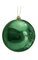 6" Plastic Reflective Ball Ornament - Green