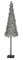 Earthflora's 5 Ft. or 7 Ft. Pre-lit Gold Or Silver Tinsel & Holly Cone Trees With Led Lights