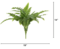 19" Outdoor UV Rated Artificial Boston Fern (Indoor/Outdoor) - Set Of 2