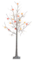 5ft. Pre-Lit Artificial Valentine's Day Twig Tree With 72 Heart Shaped LED Lights And Red Berries