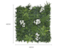 40" x 40" Outdoor UV Rated Luxury  Artificial Vertical Garden Commercial Grade UV Resistant