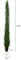 12 Foot Outdoor UV Resistant Artificial Italian Cedar Pine Tree Outdoor