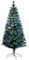 6' Pre-Lit Fiber Optic Artificial Christmas Tree With 220 Colorful LED And Remote Control Show