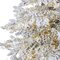 9' Flocked Grand Northern Rocky Fir Artificial Christmas Tree with 8208 Warm Cluster (Multifuncti...
