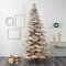 9' Flocked Grand Northern Rocky Fir Artificial Christmas Tree with 8208 Warm Cluster (Multifuncti...